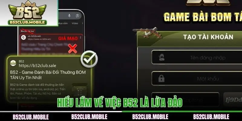 Hiểu lầm về việc B52 là lừa đảo